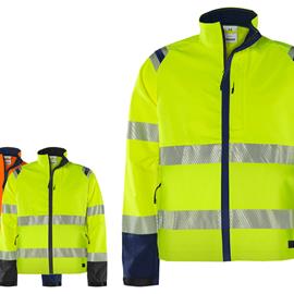 Cover image for High Vis Green stretch jacket class 3 4647 GSTP