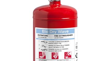 Cover image for Family of Fire Extinguishers kg 6 Powder - 34A 233BC - UNI EN 3-7 - 100% Regenerated Powder