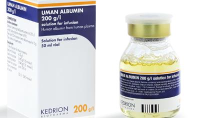 Cover image for Albumin 20% 50mL