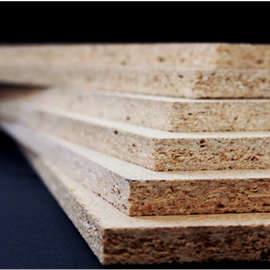 Cover image for Particle board P3, P5 and P7