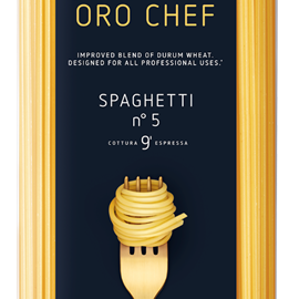 Cover image for Barilla Durum Wheat Semolina Pasta Selezione Oro Chef for export markets