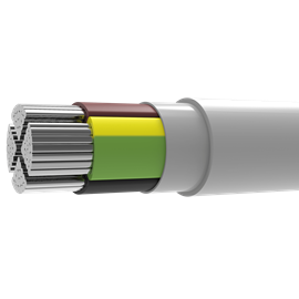 Cover image for HIK-AL-S / HIK-AL-M / NA2XH Eca and Dca – halogen-free, low smoke, fire resistant power cables with Al conductors 
