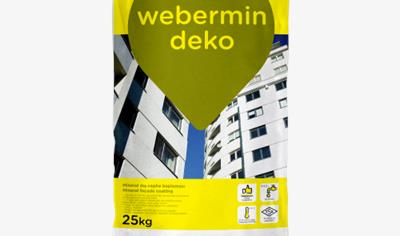 Cover image for webermin deko Mineral Façade Coating