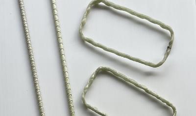 Cover image for Straight bars and shaped stirrups Ø10 and Ø18 in Glass Fiber Reinforced Polymer