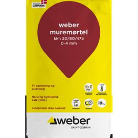 Cover image for weber Muremørtel KKH 20-80-475 0 - 4 mm