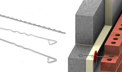 Cover image for Ancon Cavity Wall Ties for New Build & Remedial