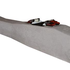 Cover image for Railway sleeper SB35F/SAT35F without fastening system, 100 % Portland cement and 100 % green PC-steel