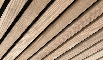 Cover image for Acoustic Timber Panel (solid EU hardwood slats)