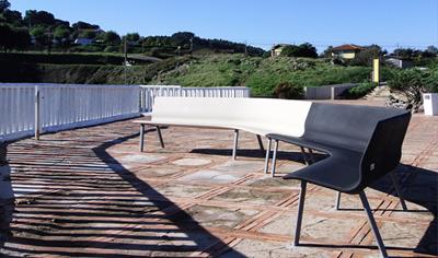 Cover image for UHPC Concrete benches VILNIUS 200