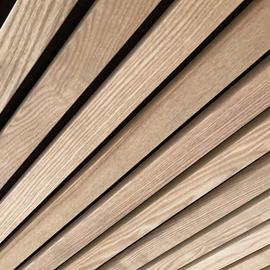 Cover image for Acoustic Timber Panel (solid EU hardwood slats)