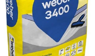 Cover image for weber 3400 Finishing screed (weber 3400 Viimeistelytasoite)