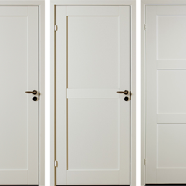 Cover image for Rakel - Wooden interior door, painted