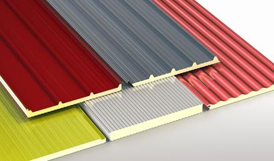 Cover image for Sandwich panels with aluminum facings and expanded rigid polyurethane or polyisocyanurate insulating core