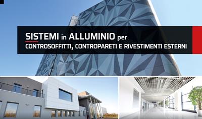 Cover image for SISTEMI in ALLUMINIO per CONTROSOFFITTI - CONTROPARETI - RIVESTIMENTI ESTERNI