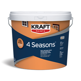 Cover image for KRAFT 4 SEASONS - HIGH QUALITY 100% ACRYLIC PAINT FOR EXTERIOR USE