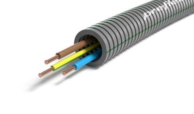 Cover image for Corrugated pre-wired conduits with standard, low-friction, halogen-free or UV-resistant formulation & with the diameters of 16, 20, 25mm