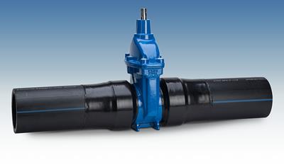 Cover image for Resilient seated gate valves with PE ends for sea water