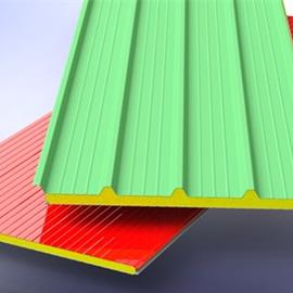 Cover image for Sandwich panels with steel facings and mineral wool insulating core