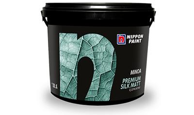 Cover image for Nippon Paint Minoa Premium Silk Matt