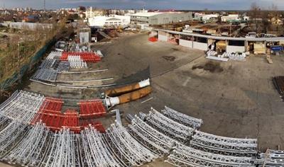 Cover image for Hot dip galvanized steel lattice tower with L shape items