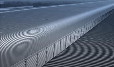 Cover image for ZINCALUME® Ultra steel. Substrate AM150 coating at 0.48mm BMT