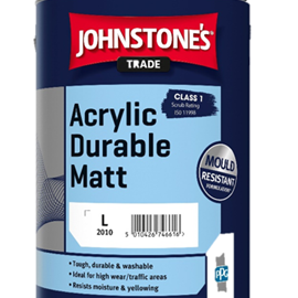 Cover image for PPG Johnstone’s Trade Acrylic Durable Matt (Reduced Carbon)