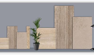 Cover image for Natural Air Travertine  Max dimension 3200 x 1500 mm, Stone thickness 6 mm, 8mm, 12mm