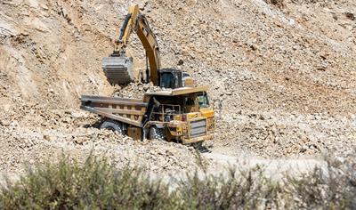 Cover image for Limestone Aggregates - Agrinio Quarry (INTERBETON)