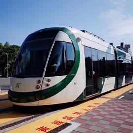Cover image for URBOS 100 tram for the City of Kaohsiung