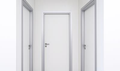 Cover image for SERIE TREBE. ST-800: SOLID DOOR E:50 EXPANDABLE FRAME SYSTEM