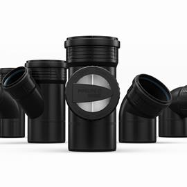 Cover image for Pipelife Master3Plus wastewater discharge system - fittings