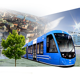 Cover image for Urbos AXL for Stockholm Lokaltrafik A35 Tram Units