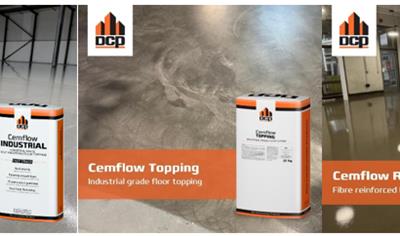 Cover image for Cemflow Industrial, Cemflow Topping, and Cemflow Renovation