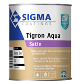 Cover image for Sigma Tigron Aqua Satin