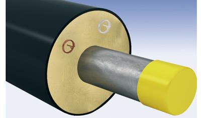 Cover image for Single pipe system: Pre-insulated steel pipes for district energy 