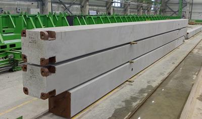 Cover image for Precast concrete products - linear structural elements