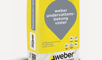 Cover image for weber Undervattensbetong, vinter