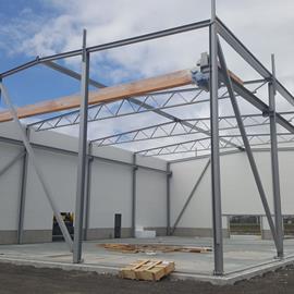 Cover image for Welded and surface treated steel beams