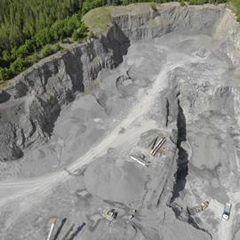 Cover image for Aggregates from Östersund quarry – Rannåsen