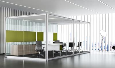 Cover image for Aluminium Framed Double Glazed Partition Systems