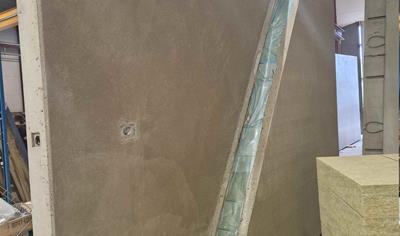 Cover image for Prefabricated Concrete wall with rockwool insulation