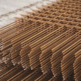 Cover image for Reinforcing steel mesh