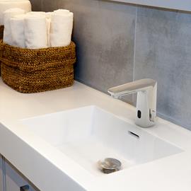 Cover image for Touchless Composite Washbasin Faucet