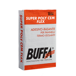 Cover image for Rasanti in polvere BUFFA® (prodotto di riferimento: Super Poly Cem Flex) 