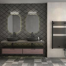 Cover image for Zehnder painted electric towel radiator produced in Manisa, Türkiye