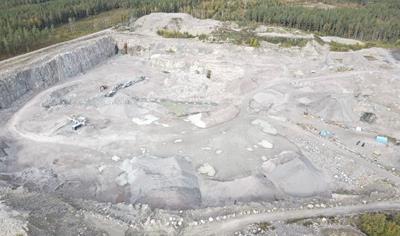 Cover image for Aggregates from Gävle quarry - Sälgsjön
