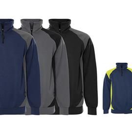 Cover image for Green Half zip sweatshirt 7048 GSM