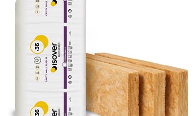 Cover image for Isover Cavity Wall Slab (CWS) 36 150 mm 