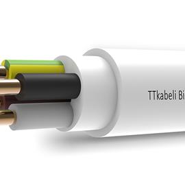 Cover image for MMJ / PFXP / EKK - Installation cable 300/500 V with Cu conductors and PVC insulated and sheathed