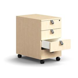 Cover image for QBUS Storage Mobile pedestal 4 drawers, 640x400x600 mm